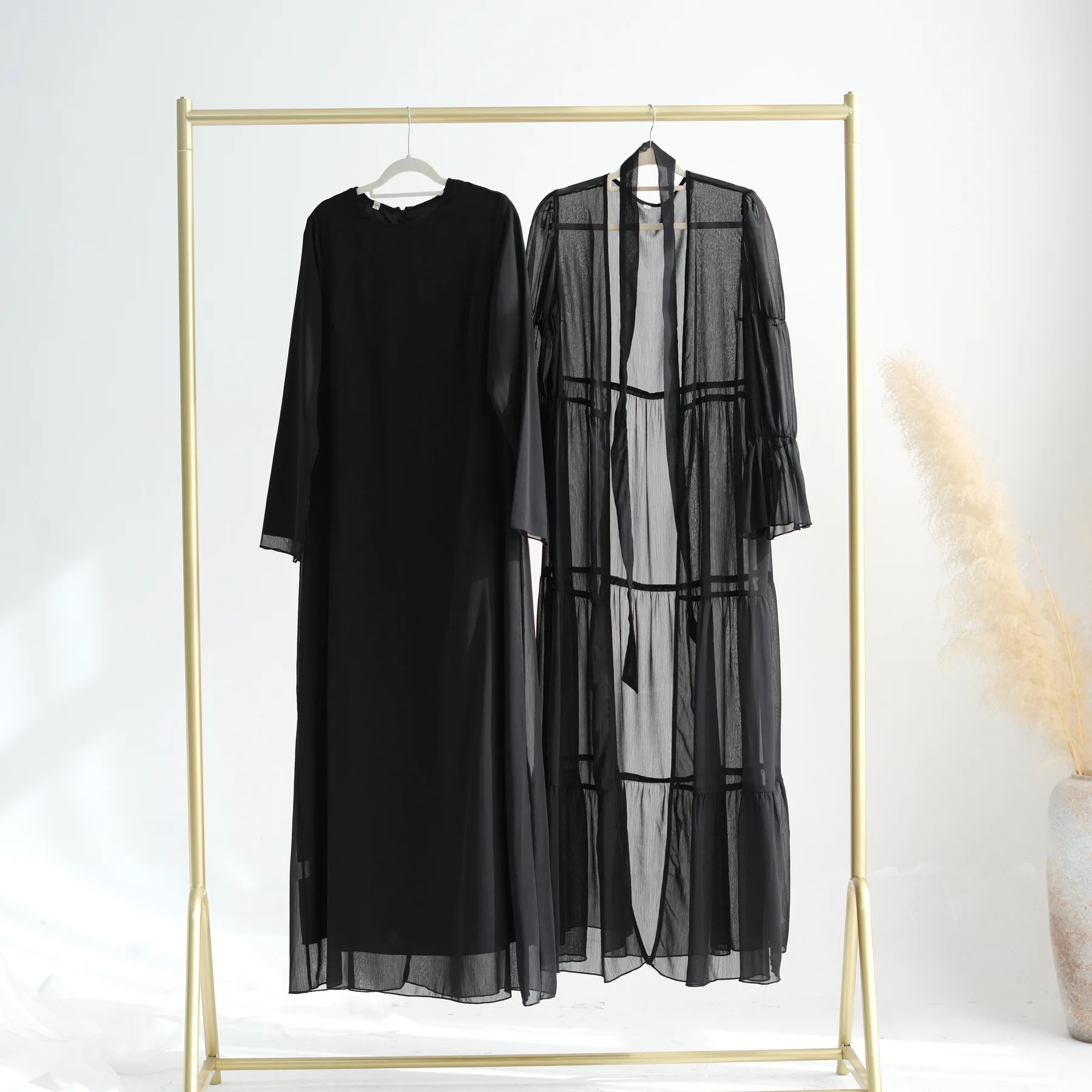 2PCS BLACK