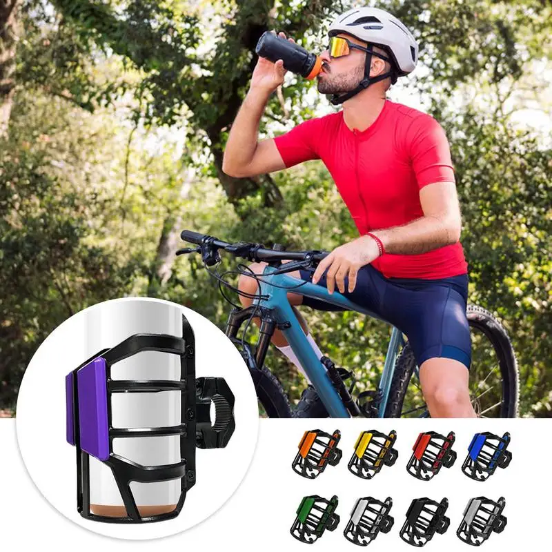 Bike Cup Holder  Motorcycle Drink Cup Holder Beverage Water Bottle Drink Thermos Cup  Scratch Resistant Motorcycle Cup Holder excellent carbon fiber cup holder panel trim anti scratch dust proof durable cup holder frame cover for bmw e70 e71 x5 x6 09 13