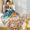 230x250cm 100% Muslin Cotton Blanket 4 Layers Cotton Gauze Warm Soft Throw Plaid Bed Cover Blankets Bedspread Sofa Throw Blanket 1