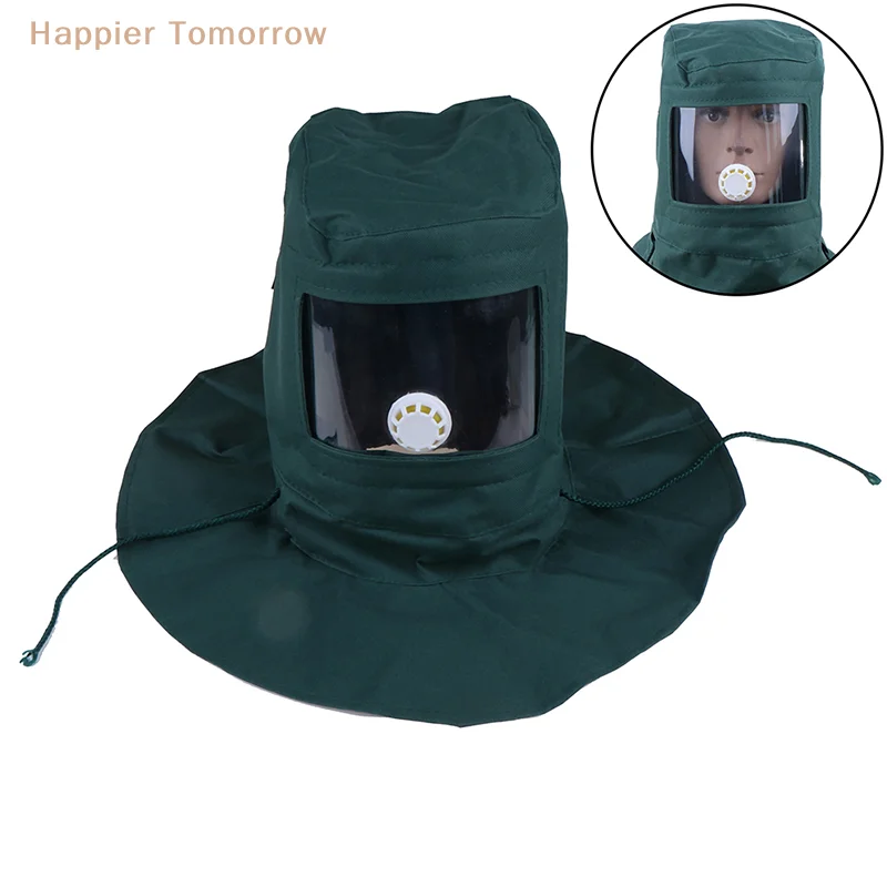

Thicken Air Safety Sandblast Helmet Sand Blast Hood Protector Mask Safe
