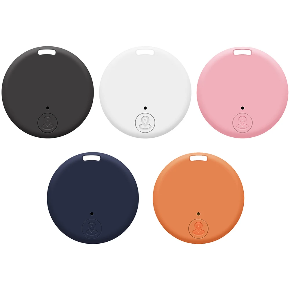 1-10PCS Smart Mini GPS Mobile Tracker Bluetooth 4.0 Round Anti Lost Alarm Tag Finder Works With isearching App for Key Wallet