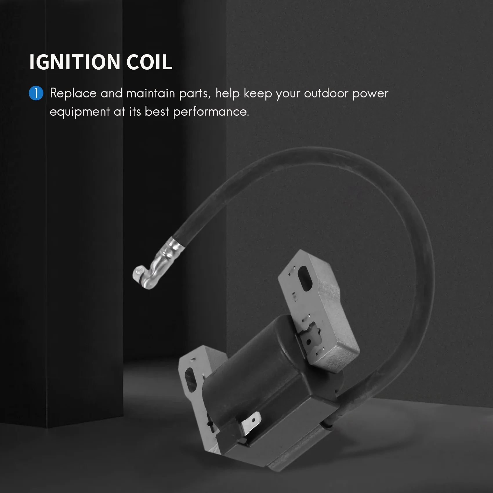 

Катушка зажигания 592846 для двигателя Briggs & Stratton Intek V-Twin 18-22HP, заменяет 799651 691060 401577, 2 упаковки