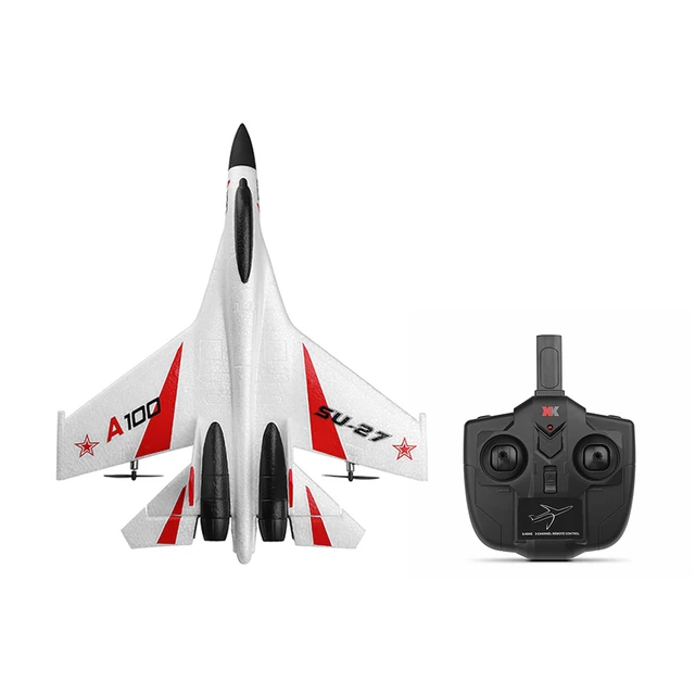 WLtoys XK A100 2.4GHz 3CH Toys Gifts for Friends Remote Control Airplanes Toys Children Holiday Party Gifts 4
