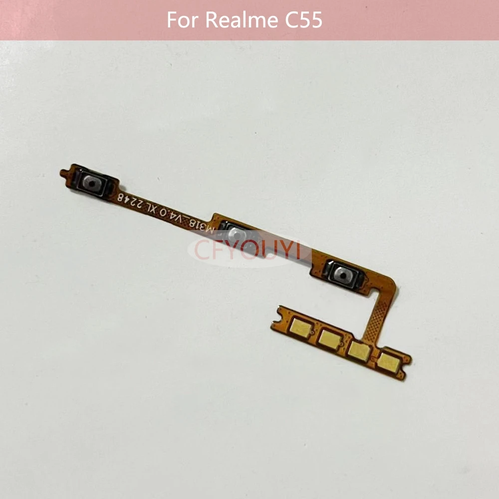 

For OPPO Realme C55 Power Button & Volume Button Flex Cable Replacement Part