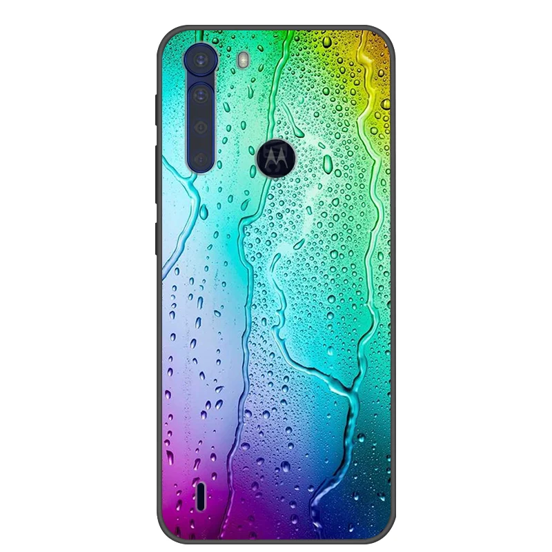 Fashionable Cool Soft Silicone Cover for Motorola One Fusion+ Phone