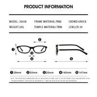 TANGOWO – lunettes de soleil polarisées pour femmes et hommes, haut de gamme, de luxe, pour myopie, hypermétropie, verres optiques 6