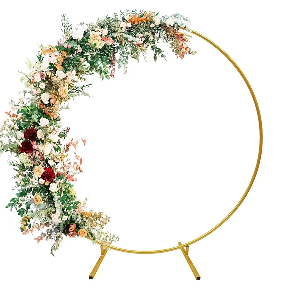 Metal Circle Arch Backdrop Stand for Events