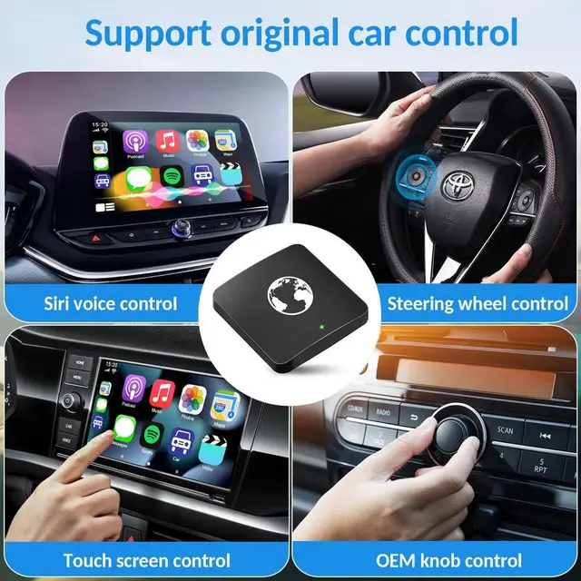 Carro de jogo multimídia player grátis online atualização sem fio carro  jogar android adaptador de automóvel wifi conectar streaming mini caixa tv  gps - AliExpress