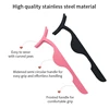 1 Pc False Eyelashes Tweezer Fake Eye Lash Applicator Makeup Tools Auxiliary Curler Mink Eyelashes Professional Tweezer Tools 3