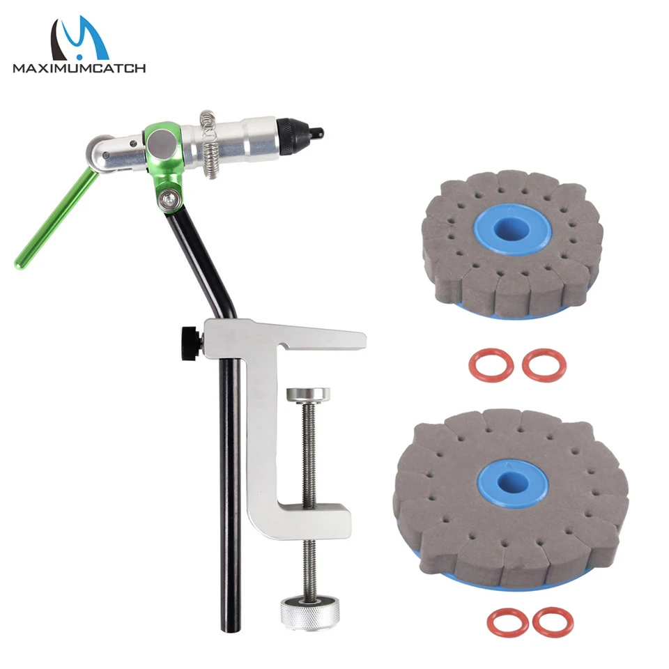 

Maximumcatch New Iron Rotary Fly Tying Vice TVC With Heavy Duty Base Fly Tying Vise