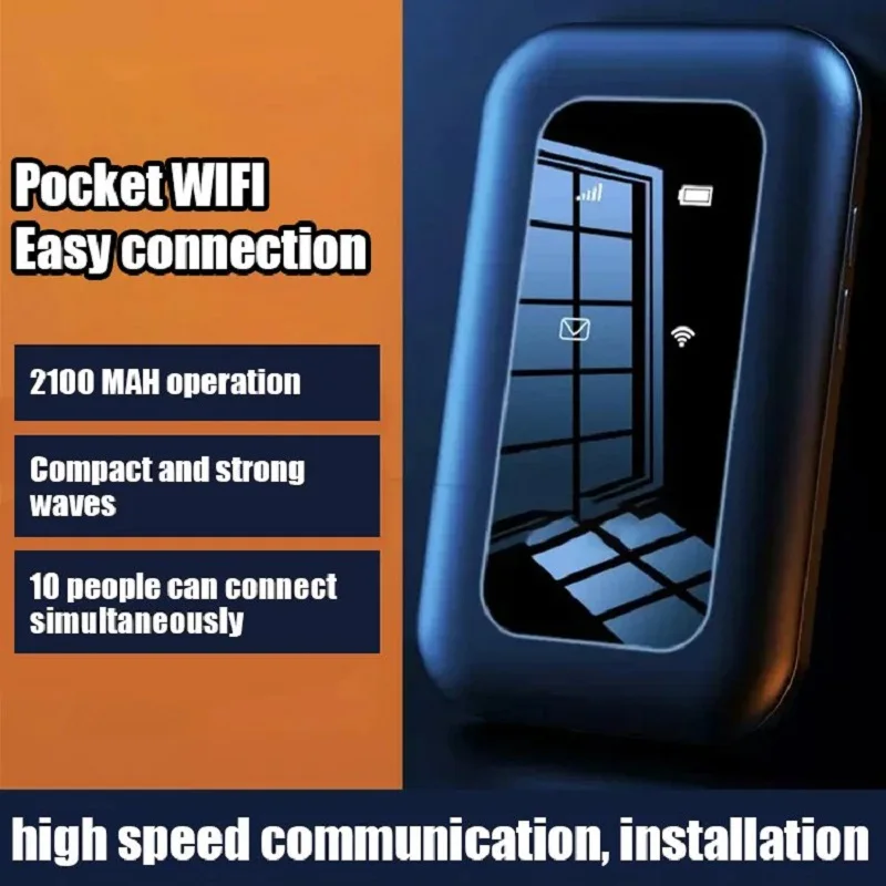 

Беспроводная портативная Мобильная точка доступа Wi-Fi 4G LTE Wi-Fi роутер устройство со слотом для SIM-карты для путешествий поддержка сети 150 м