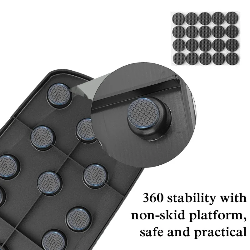 Portable Multifunctional Push-up Board Set With Handles Foldable Fitness Equipment Chest Abdomen Arms Back Training