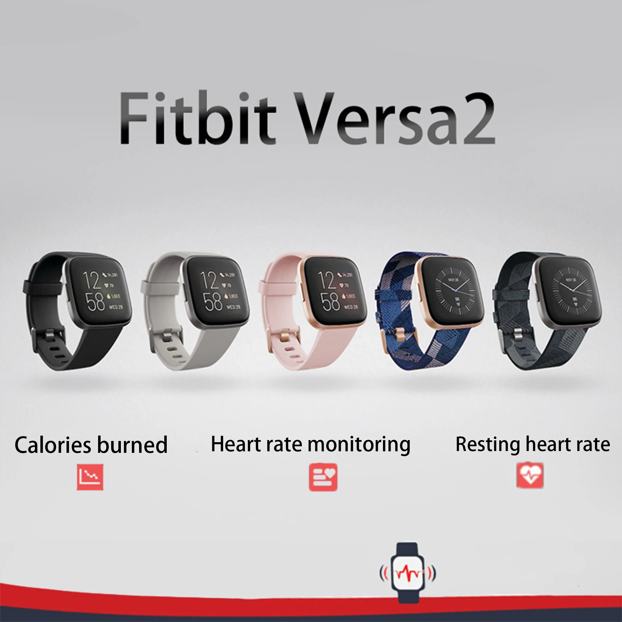 Fitbit Versa Health and Fitness Smartwatch with Heart Rate