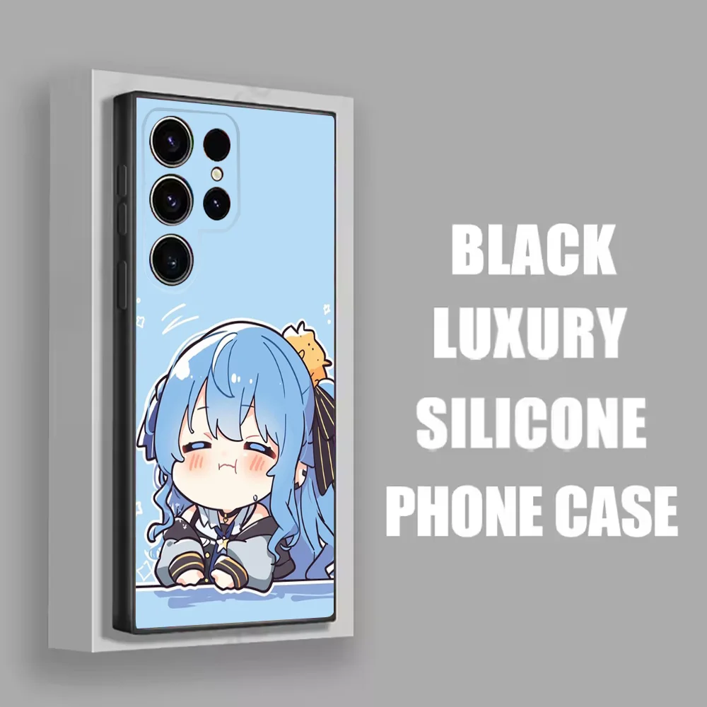 Hoshimachi Suisei Black Soft Shell Phone Case