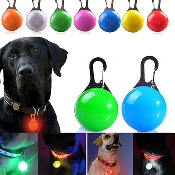 Linterna colgante LED brillante, Collar para y gato, accesorios brillantes para mascotas, Collar luminoso, decoración de seguridad nocturna