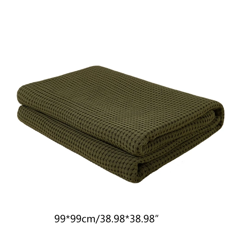 Children Infant Waffles Weave Blanket for Baby Toddler Newborn Swaddles Wraps 066B