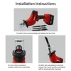 Milwaukee Cordless Reciprocating 18V Battery Electric Saw Horse Knife Saw Metal Pipe Cutting Handheld Power Tools Multifunctiona 5