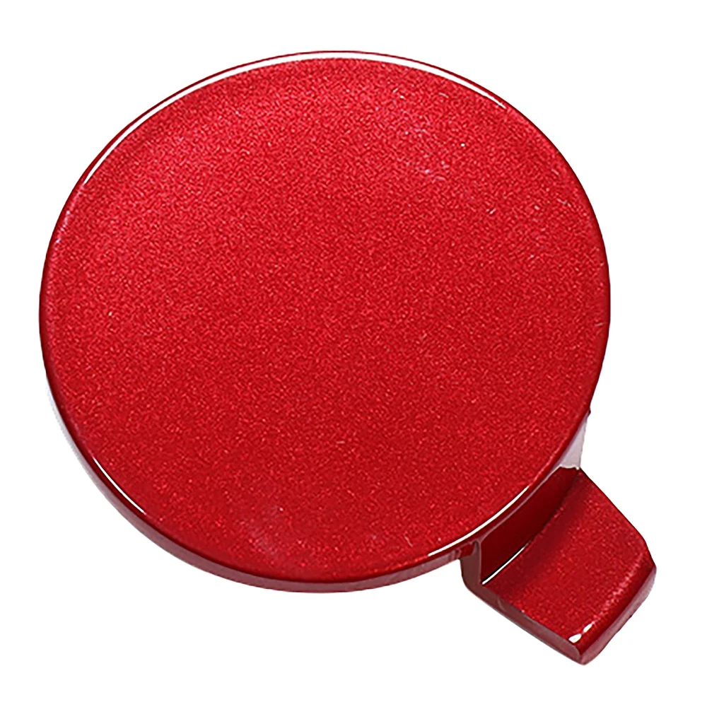 

Автомобильный красный передний бампер, буксировочный крюк, крышка, подходит для Tesla Model 3 2017-2021 ABS