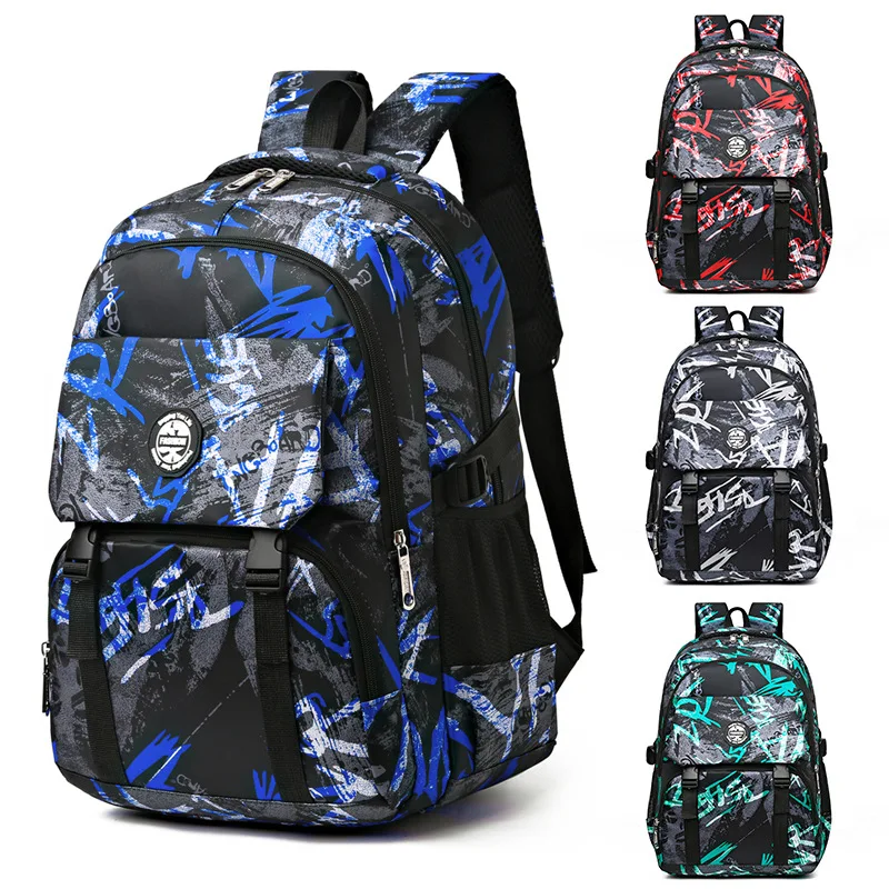 Camouflage Men Backpacks Travel Kids School bag Cool Boy Military School Bags For Teenage Boys Girls School Backpack sac mochila 1