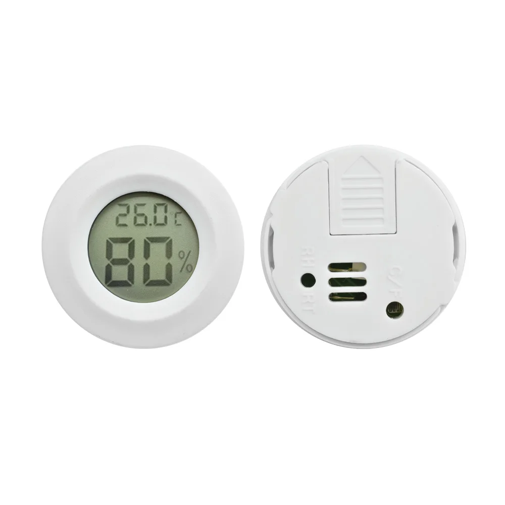 Mini LCD Digital Thermometer Hygrometer Fridge Freezer Tester Temperature Tester Sensor Humidity Meter Detector For Auto Car