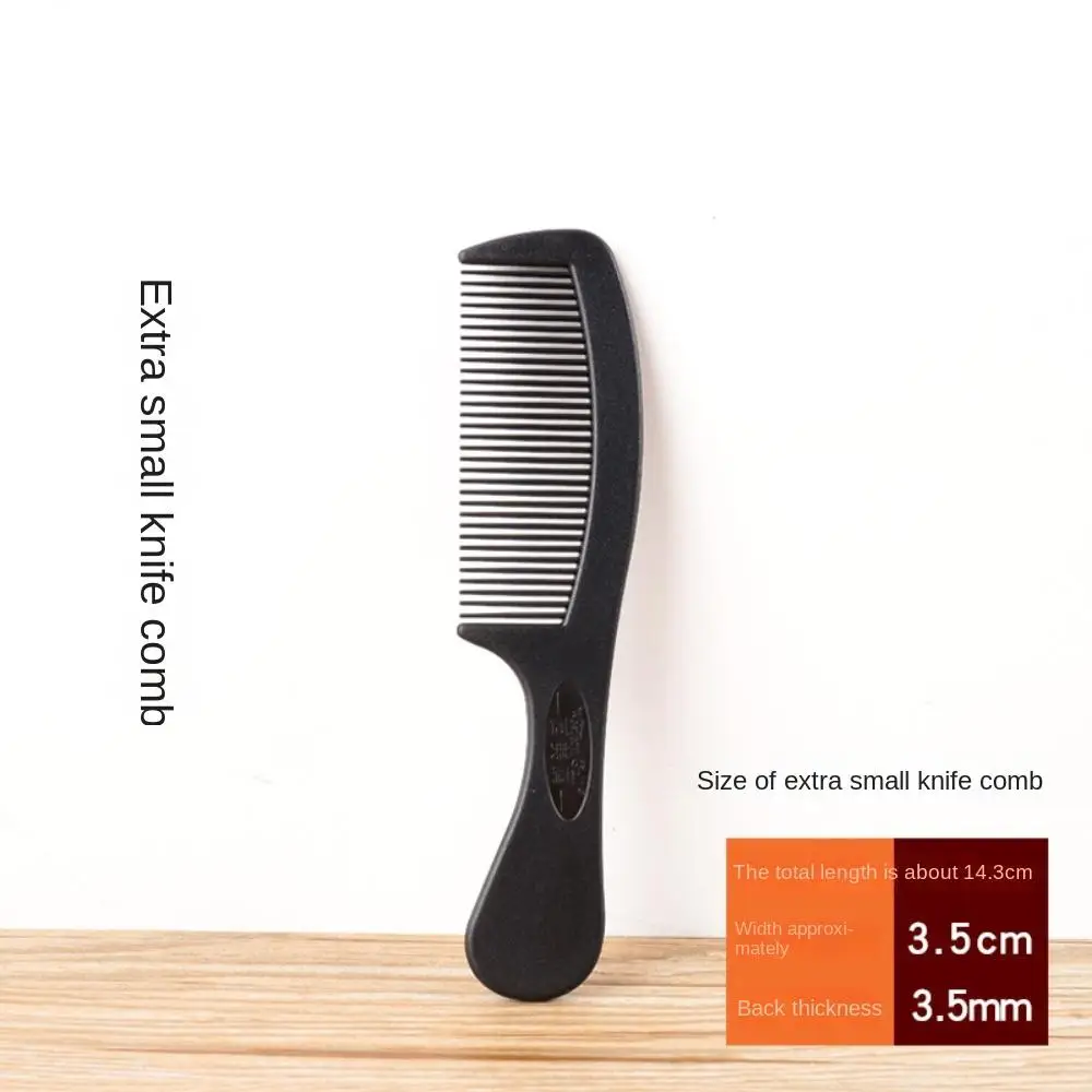 Hair Salon Portable Fine-tooth Pin Anti-static Hairdressing Hair Cut Comb Women Hair Comb Handle Hair Brush Hair Styling Tool