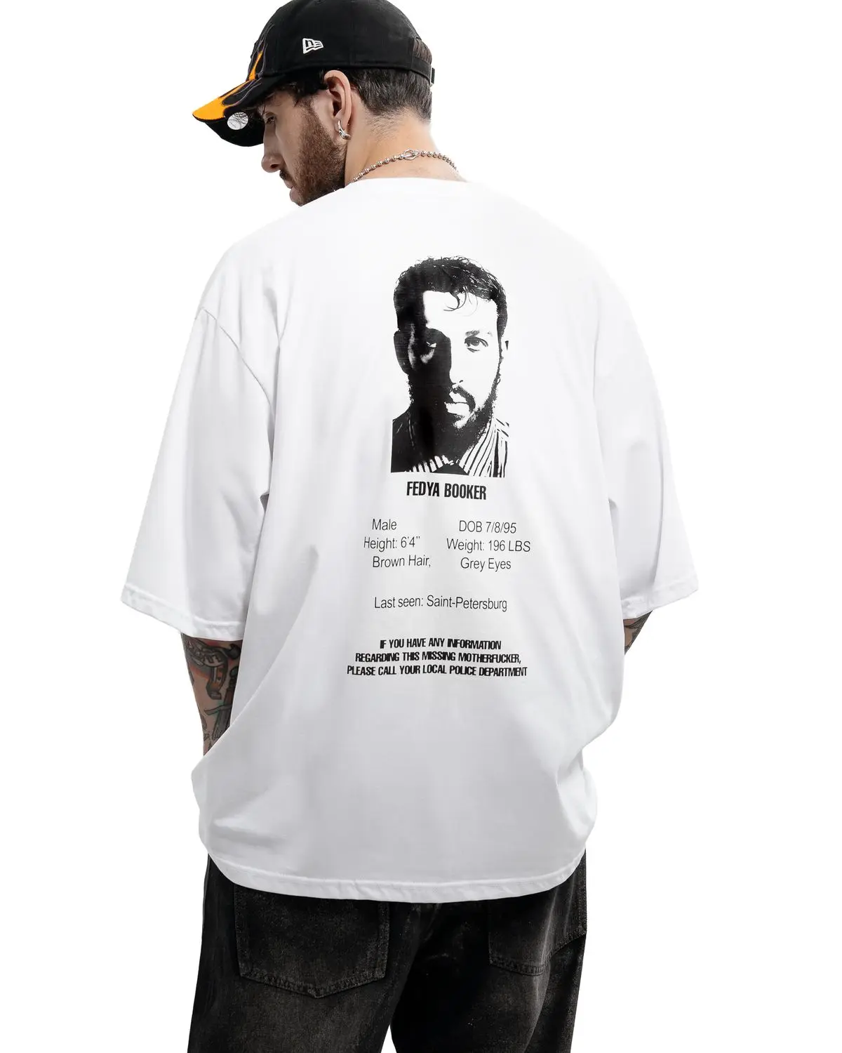 Hip Hop Streetwear Men Tshirt Oversized Short Sleeve GDE PAPA Graphic Print Y2k Tops Tee Harajuku Goth Aesthetic Clothing Cotton