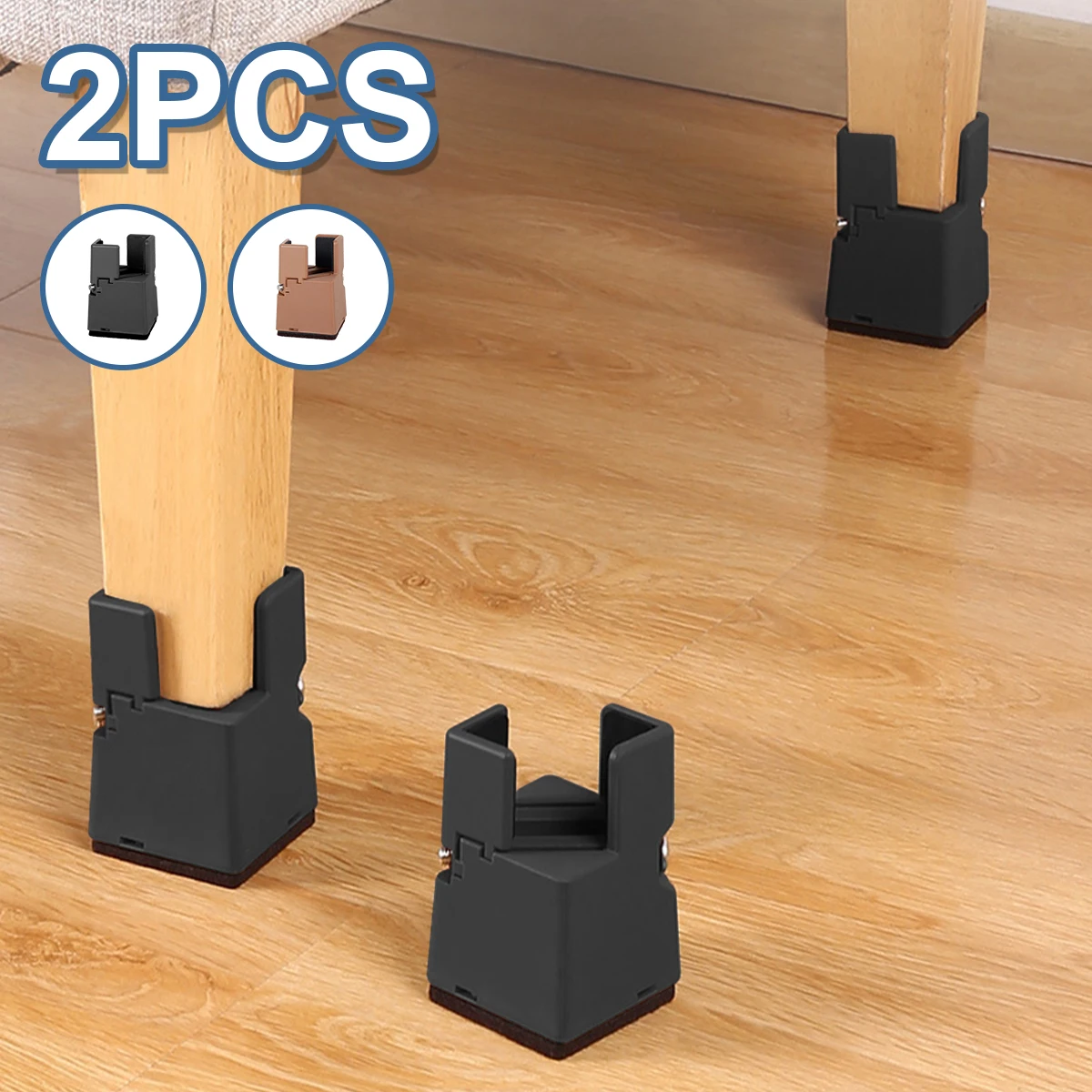 Adjustable Furniture Leg Risers Bed Screw Clamp 2242mm Heavy Duty