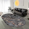 Oval Carpets for Living Room Decoration Home Corridor Balcony Softs Rugs for Bedroom Decor Area Rug Large Washable Study Carpet 2