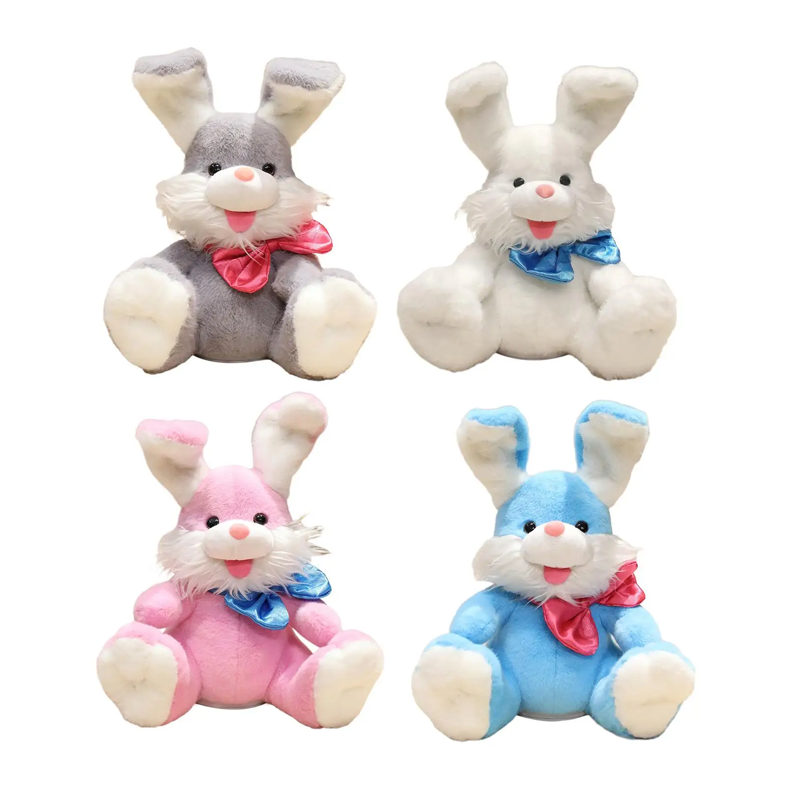 Musical Stuffed Animal Bunny Plush Toy for Boys Girls Toddlers Party Favor