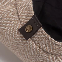 New Retro Herringbone Newsboy Cap For Men Autumn Winter Warm Beret Women Fashion Vintage Hat Hip Hop Female Flat Caps Berets 6