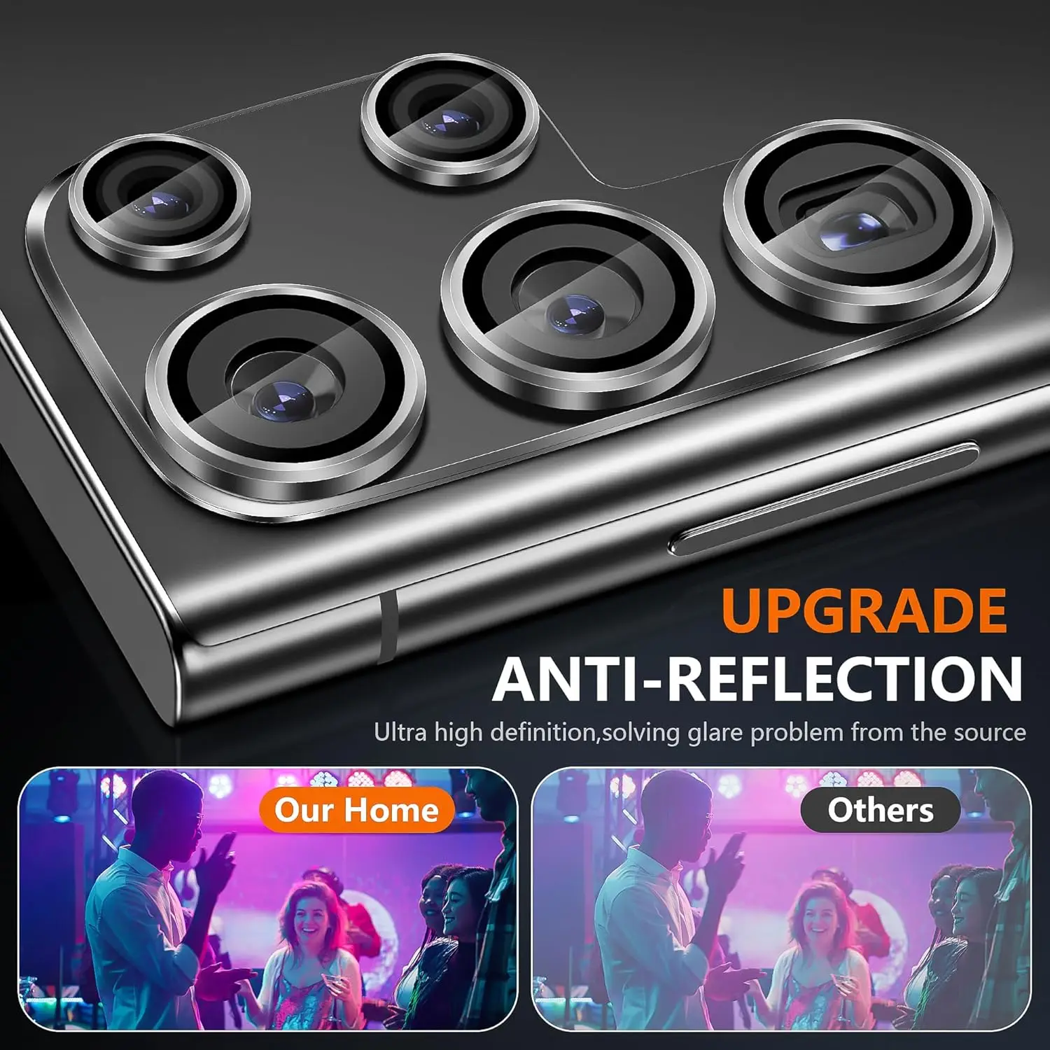 Premium Camera Lens Protector & Tempered Glass Cover