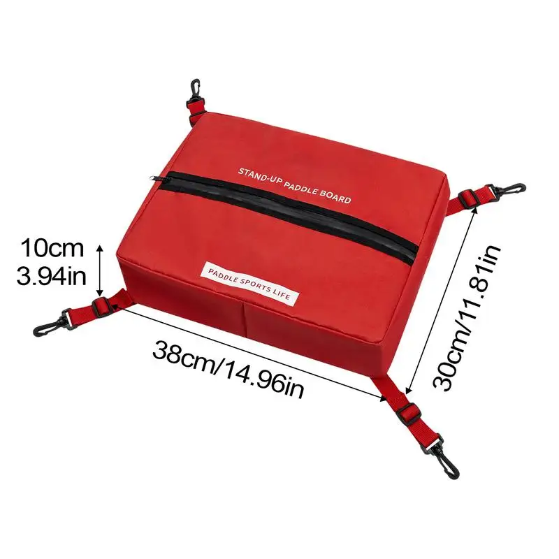 Paddle Board Deck Bag SUPs Board Cooler Bags Portable Adjustable Deck Bag Waterproof Kayak Surfboard Insulated Bag Surf Accessor