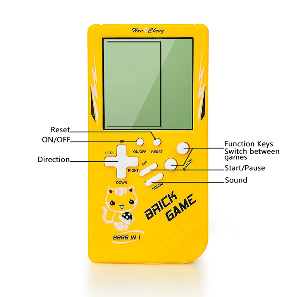3.5 inch Large Screen Handheld Game Console 4 Color 23 Gaming Handheld Classic Gamer Rotro Nostalgia Children's Gifts Puzzle Toy 6