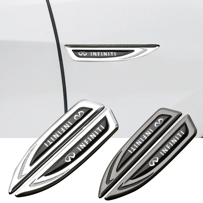 

2 шт., наклейки-эмблемы для Infiniti Q30 Q50 Q60 G20 G37 G35 QX30 QX60 QX70 FX35