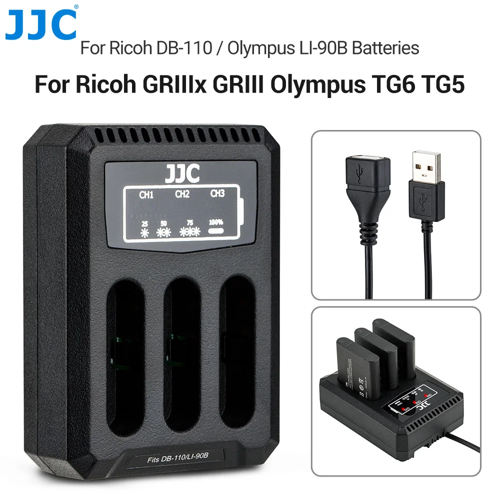 リコー RICOH GRIII + 充電器 + 予備バッテリー Amazon.co.jp: ANE-USB-05 バッテリー充電器 リコー RICOH DB-65