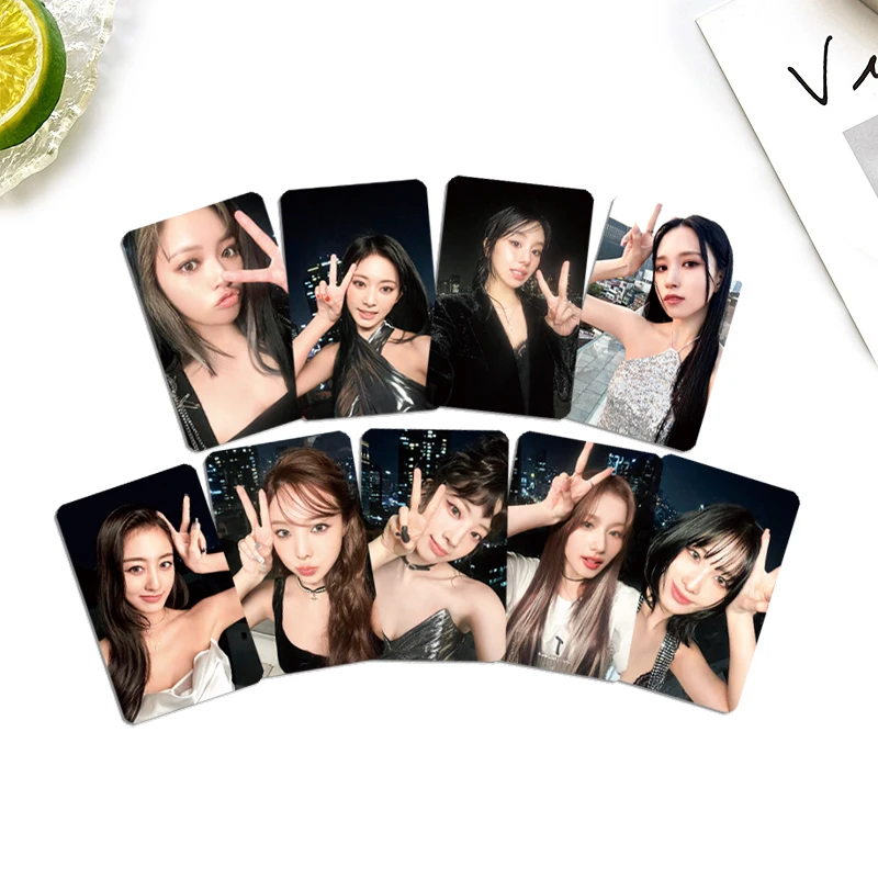 

9Pcs/Set Kpop TWICE With You-th 13th Album Selfie Lomo Cards Nayeon Jihyo Tzuyu Photocards Postcards ONCE Fans Collection Gifts