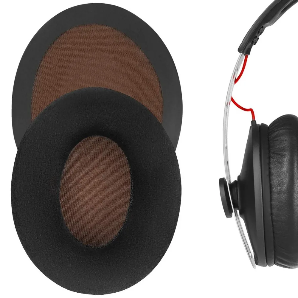 Replacement Velvet Earpads Ear Pad Cushion Cups Muffs Repair Parts for Sennheiser Momentum 2 2.0 HD1 1.0 1 One On Ear Headphones