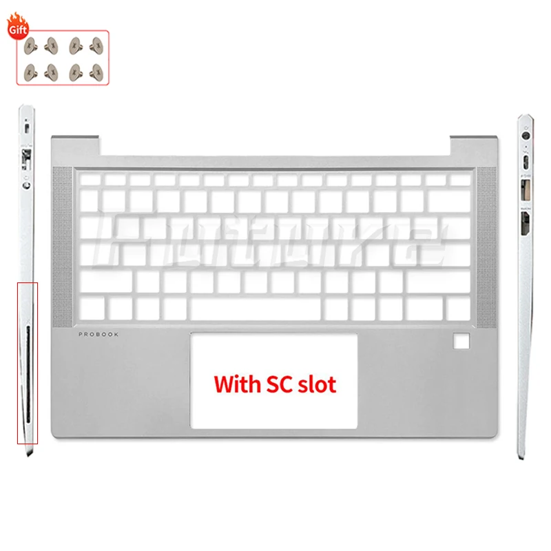 HP ProBook 430 G8 ZHAN 66 PRO 13 G4 용 노트북 LCD 후면 커버, 팜레스트 상단 하단 상단 커버, 실버 탑 케이스, 신제품