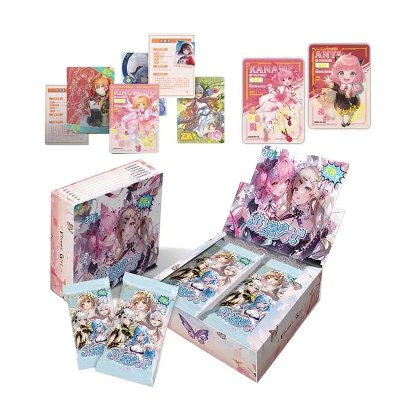 

Goddess Story Collection Cards Sexy Box Flower Girl Beautiful Color Seduction Gift Box Boardgame Trading Acg Anime Cards