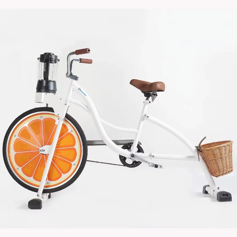 

bicycles advertisement Green Exercise Profession Retro Fruits Juicer Machines Party Bikes