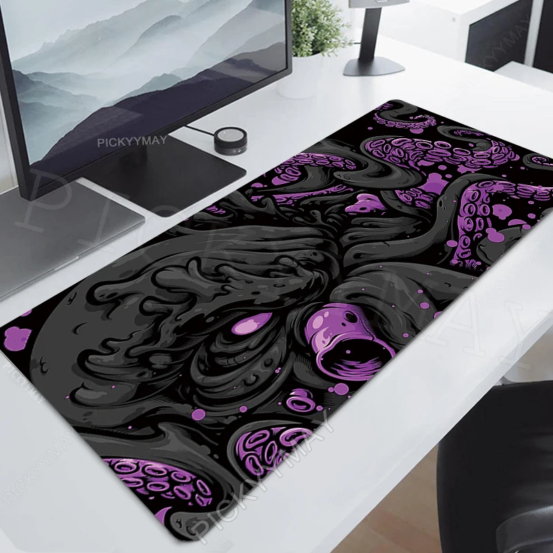 Aazon.co : ICasso Desk At, XXL Large Gaing Ouse Pad, Anti-Slip Rubber Base Ousepad With...