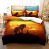 The Lion King Simba Duvet Cover Set HD Comforter Cover for Kids Bedding Sets Bedclothes Bedroom Decor 2