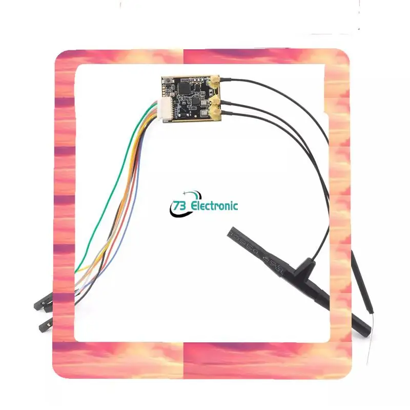 For Frsky TD MX 2.4Ghz & 900Mhz RX Dual Band Receiver 4CH PWM Channel 50KM-100KM Receiver