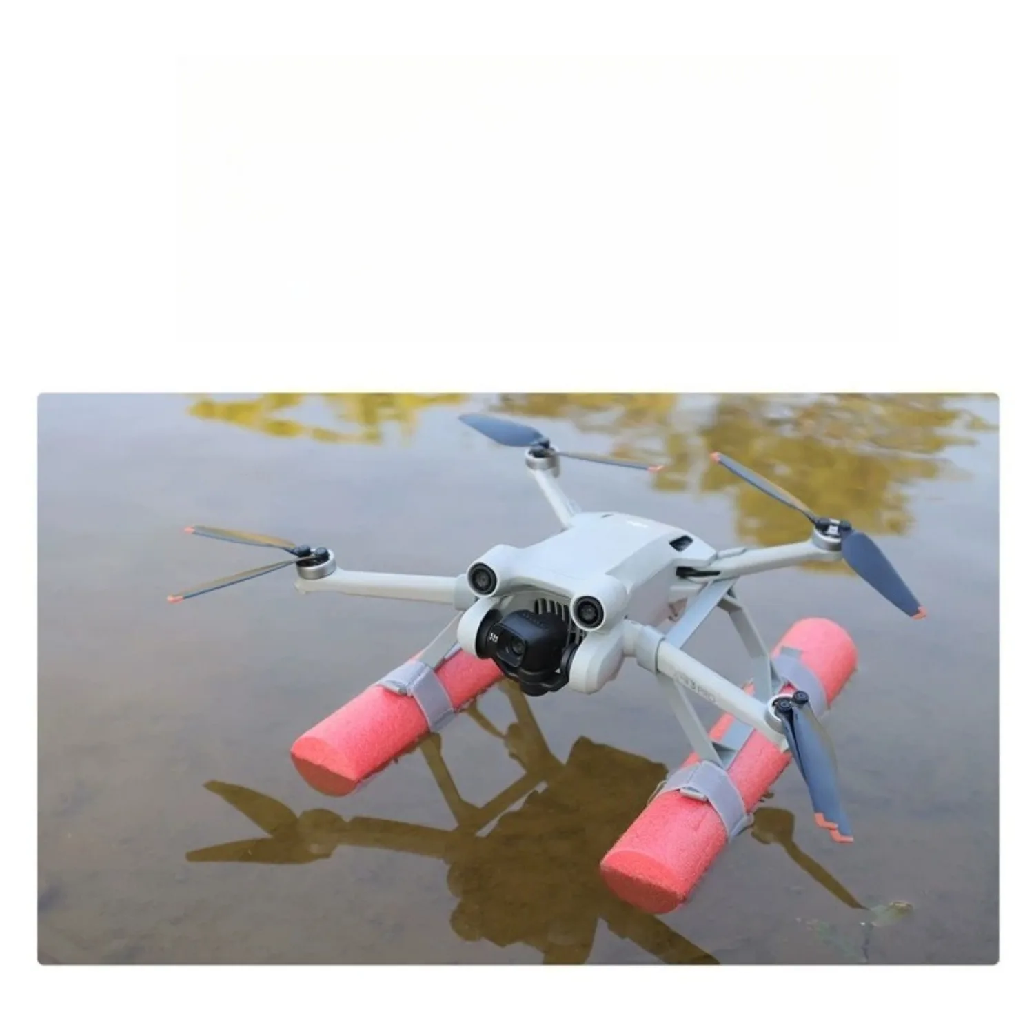 DJI 미니 3 프로 부품과 호환되는 물에서의 이착륙을 위한 방수 플로팅 랜딩 기어 확장형 다리 스탠드