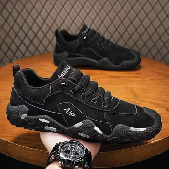 Low-Top Men's Comfortable Fashionable Sports Shoes Breathable Versatile Casual Shoes Fashionable All-Season Wear for Adults
