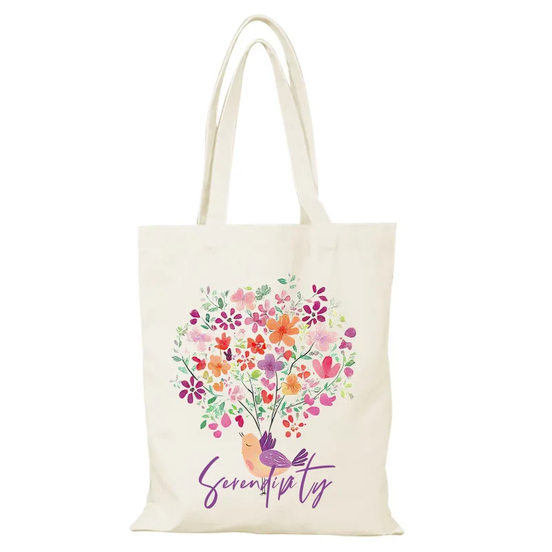 Shopper Tasche Mode Frau Stoff Tasche Blumen Handtaschen Frauen Stoff Taschen Damen Handtasche Tote Eco Shopping Canvas Schulter Dame – Detail 10