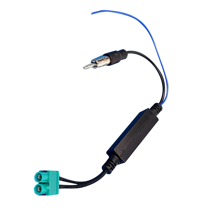 Double Fakra Car Radio Antenna Adapter Fakra Plug Vehicle Aerial Stereos FM Navigation Connector Cable-Y41A