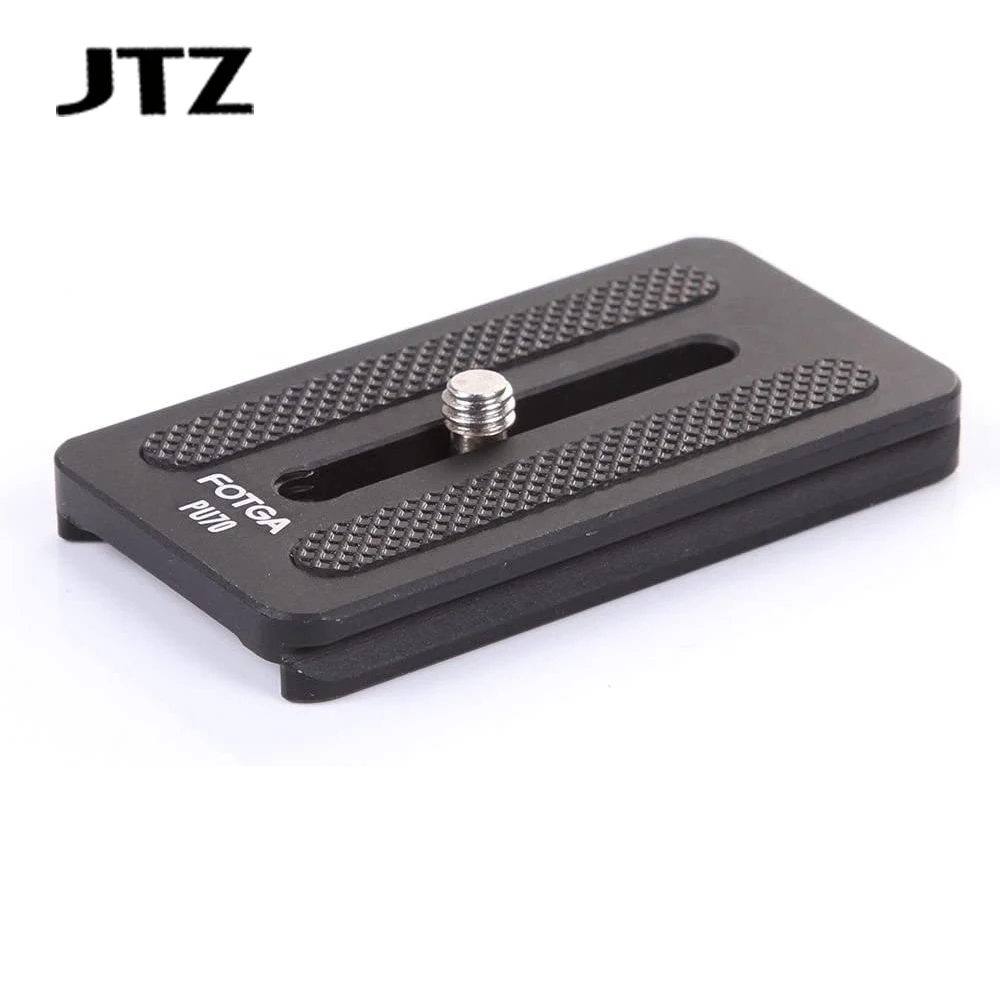 

FOTGA Universal PU-70 Tripod Monopods Quick Release Plate 1/4" Screw Mounting for Benro Arca Swiss B1 B2 B3 J1 J2 N1 Benro Arca