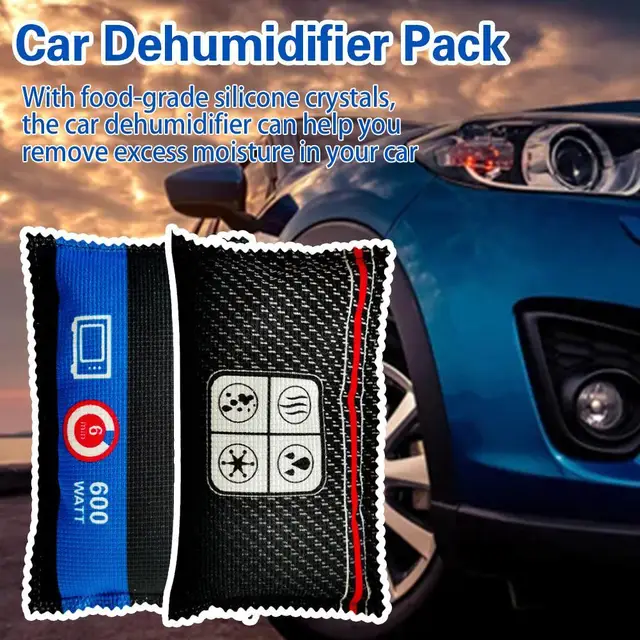 Car Dehumidifier Táska Élelmiszer-Minőségű Szilikon Kristályok Háztartási Formaldehid Eltávolítás Aktivált Szénzsák Szín Megváltoztatható Újrafelhasználható
