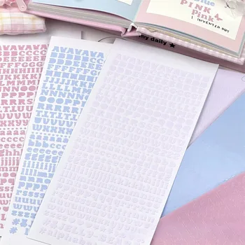 Adesivi con Lettere 2025 per Decorazione Fai-da-Te, Scrapbooking, Cancelleria Colorata e Carina